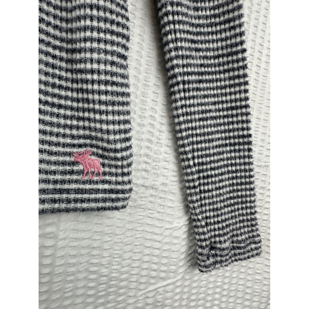 ABERCROMBIE KIDS Gray Striped Long Sleeve Shirt size 9/10‎ - Picture 6 of 11